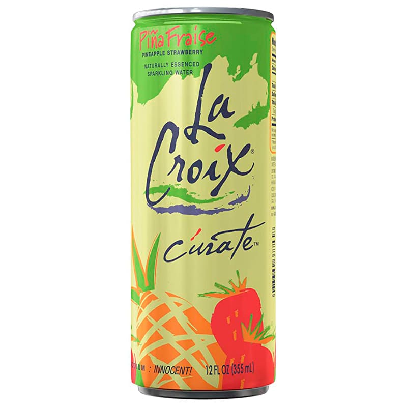 AGUA CARBONATADA PIÑA FRAISE LA CROIX 355 ML