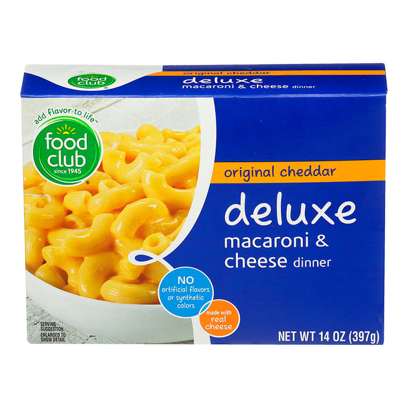 MACARONI & CHEESE DELUXE FOOD CLUB 397 G
