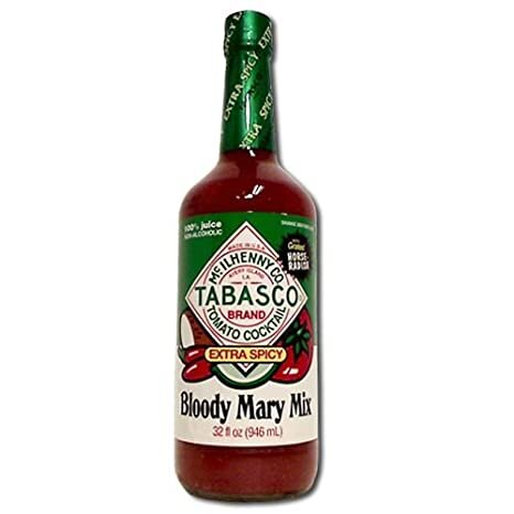 SALSA PICANTE TABASCO BLOODY MARY MIX 32 OZ (946 ML)