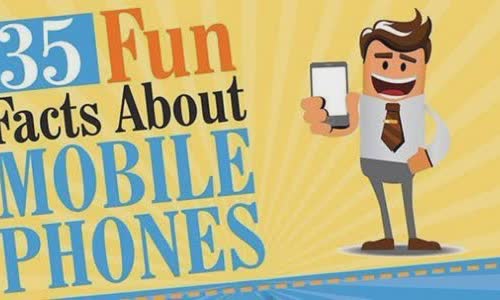 35 interesting facts about mobile infographic