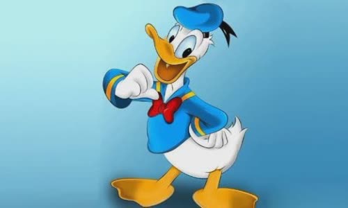 Attractive history of Donald Duck