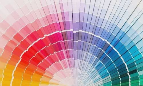 Psychology of color infographic