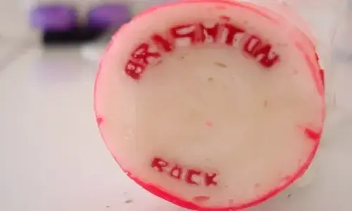 How letters are created in a stone bar