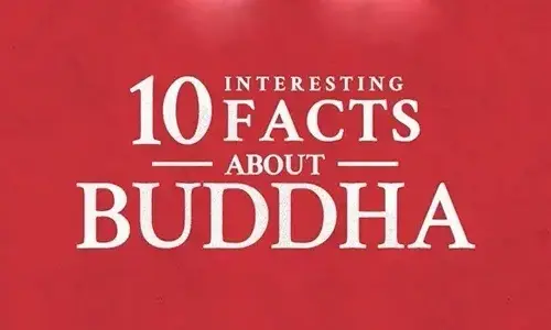10 interesting facts about Buddha infographic