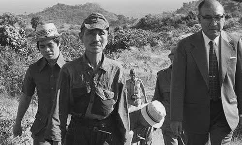 A Japanese soldier takes 29 years to surrender after WWII