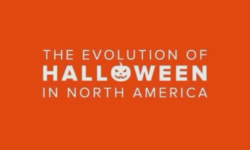 Halloween development in North American Infographic