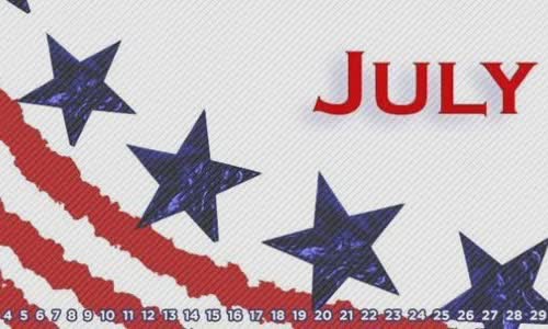 July |.