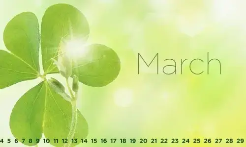 March |.