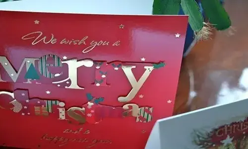 Why do we send Christmas cards?
