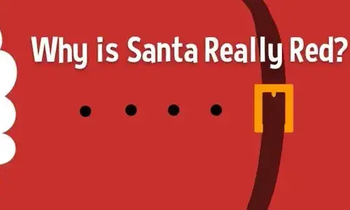 Why is Santa really red?