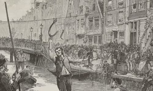 Strange history of eel rebellion in Amsterdam