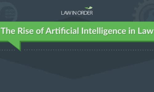 The Rise of Artificial Intelligence in Law Infographics