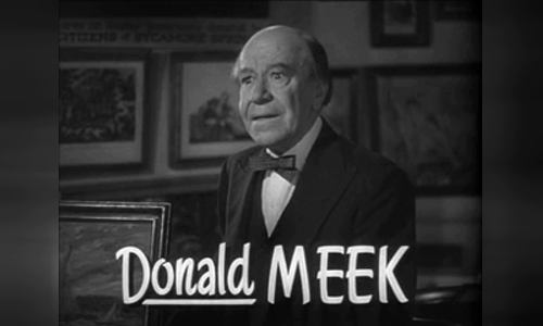 Donald Meek