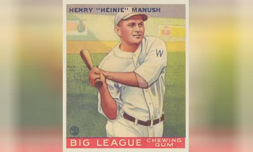 Heinie Manush