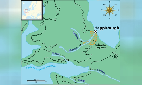 Happisburgh footprints