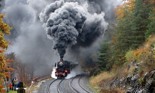 Steam locomotive
