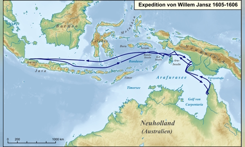 Janszoon voyage of 1605-06