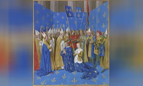 Coronation of the French monarch