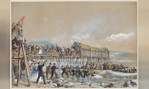 Transatlantic telegraph cable