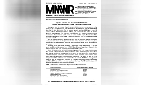 Morbidity and Mortality Weekly Report