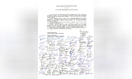 Act of the Re-Establishment of the State of Lithuania