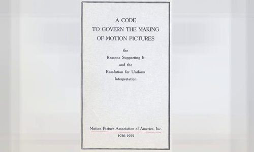 Motion Picture Production Code