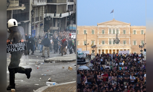 Anti-austerity movement in Greece