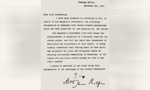 Balfour Declaration