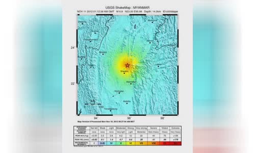 2012 Shwebo earthquake