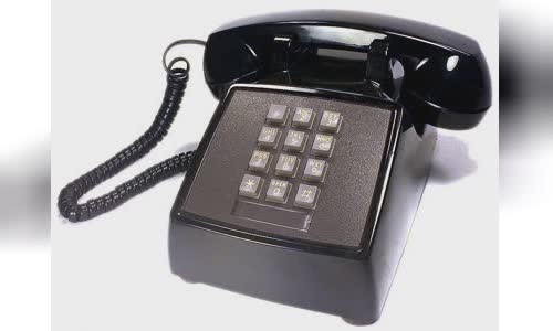 Push-button telephone