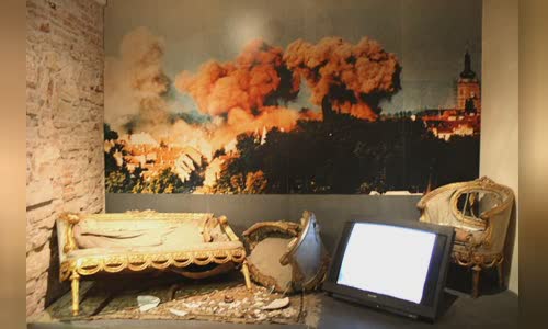 Bombing of Banski dvori