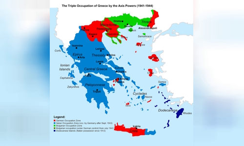 Axis occupation of Greece
