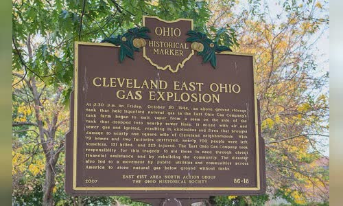 Cleveland East Ohio Gas explosion