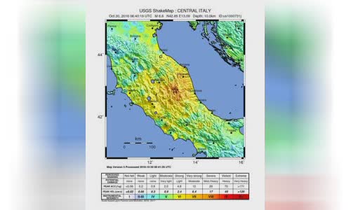 October 2016 Central Italy earthquakes