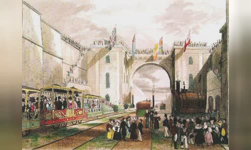 Opening of the Liverpool and Manchester Railway