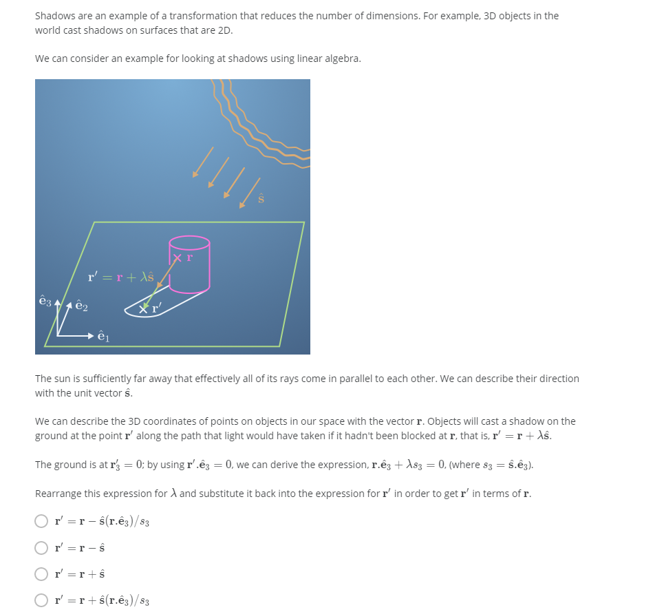 Hey Guys Please Help Me Understand The Solution To This Linear Algebra Problem Data Science And Machine Learning Kaggle
