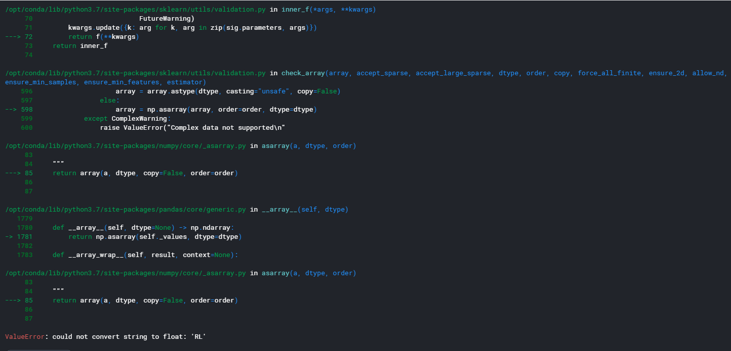 could not convert string to float | Kaggle Could Not Convert String To Float | Kaggle