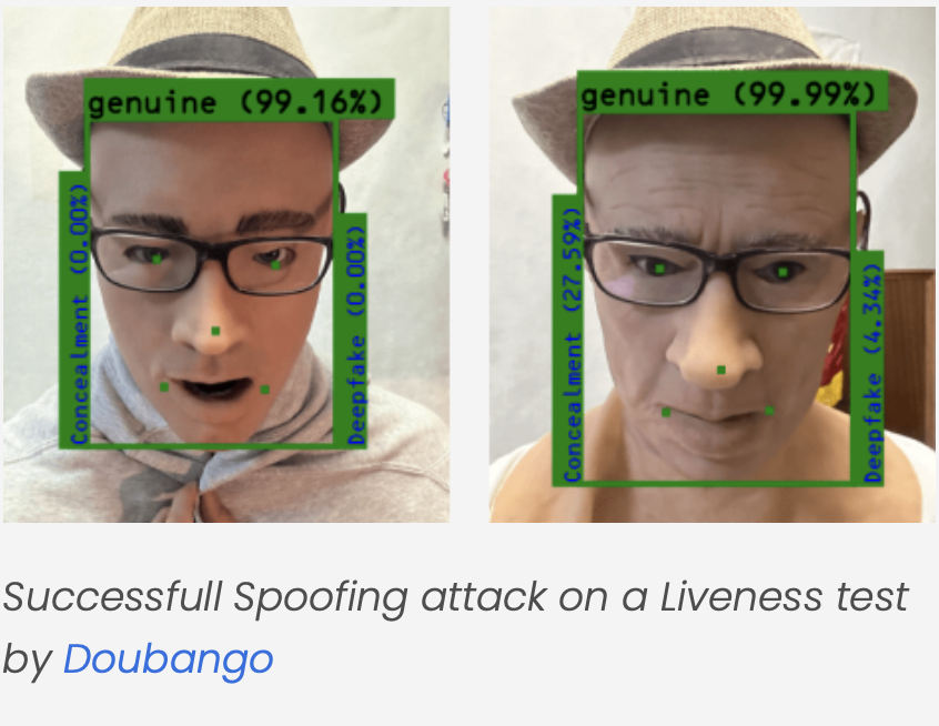 
|
| 24 |
|
| 25 |
## Why Silicone Mask Data?
|
| 26 |
This dataset is crucial for companies preparing to comply with iBeta Level 2 certification which requires anti-spoofing technologies. In today's digital security landscape, the Silicone Mask Dataset serves as a critical resource for training Machine Learning (ML) models and advanced biometric techniques to detect spoofing attempts.
|
|
|
|
| 20 |
## Introduction
|
| 21 |
The Silicone Mask Attack Dataset is designed to address security challenges in liveness detection systems through 3D silicone mask attacks. These presentation attacks are key for testing Passive Liveness Detection systems crucial for iBeta Level 2 certification. This dataset significantly enhances the capabilities of liveness detection models
|
| 22 |
|
| 23 |
+
![