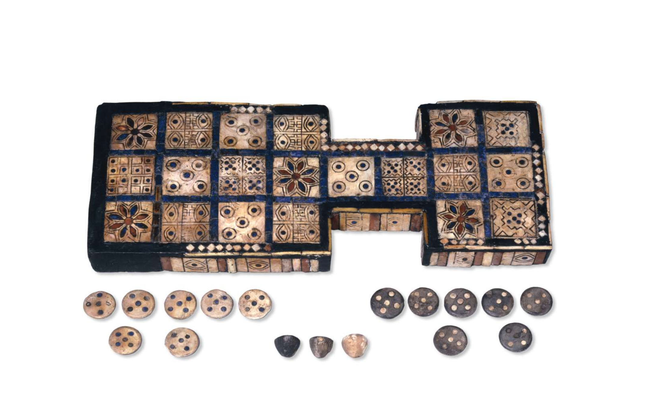 Royal Game of Ur board from the British Museum