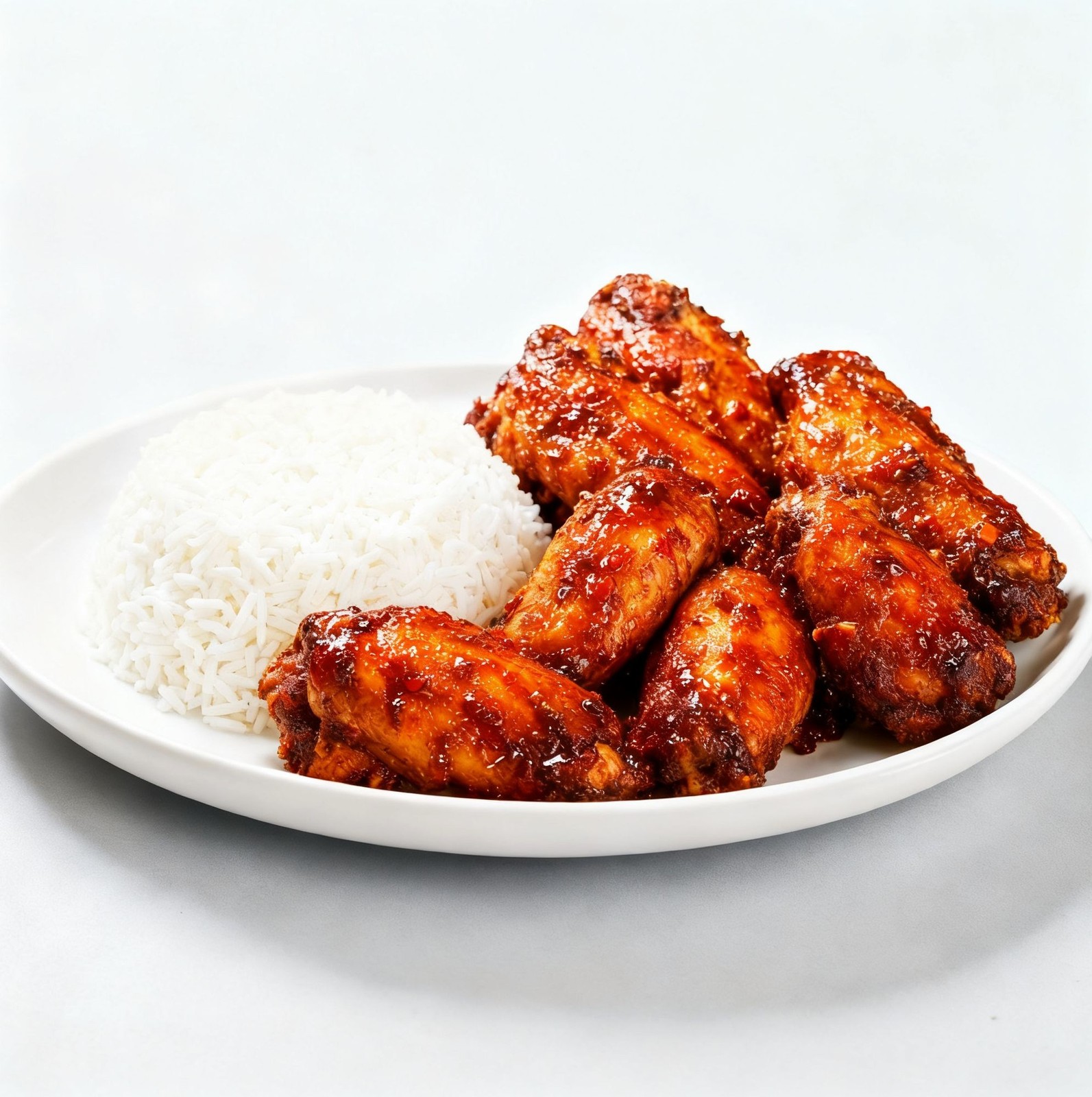 Jerk Wings Combo with Rice