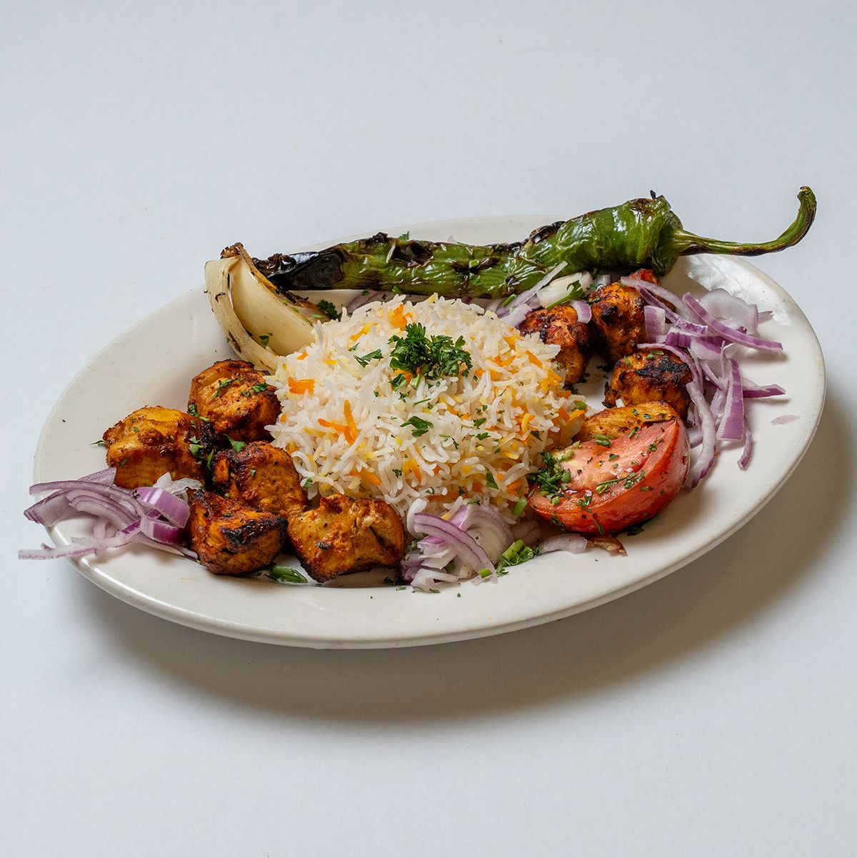 Shish Tawook Platter