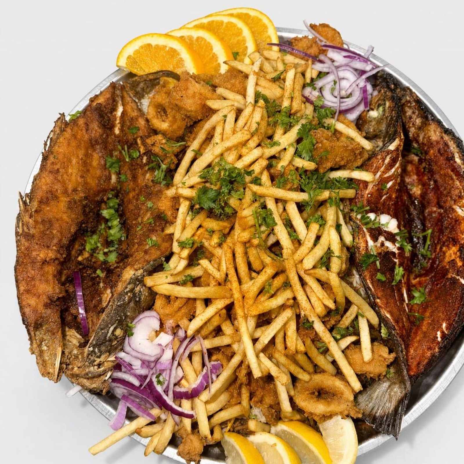 Family Size Seafood Platter
