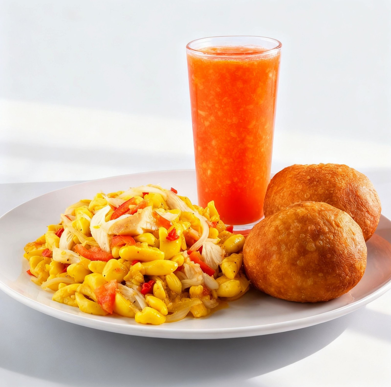 Ackee and Saltfish Breakfast Plate