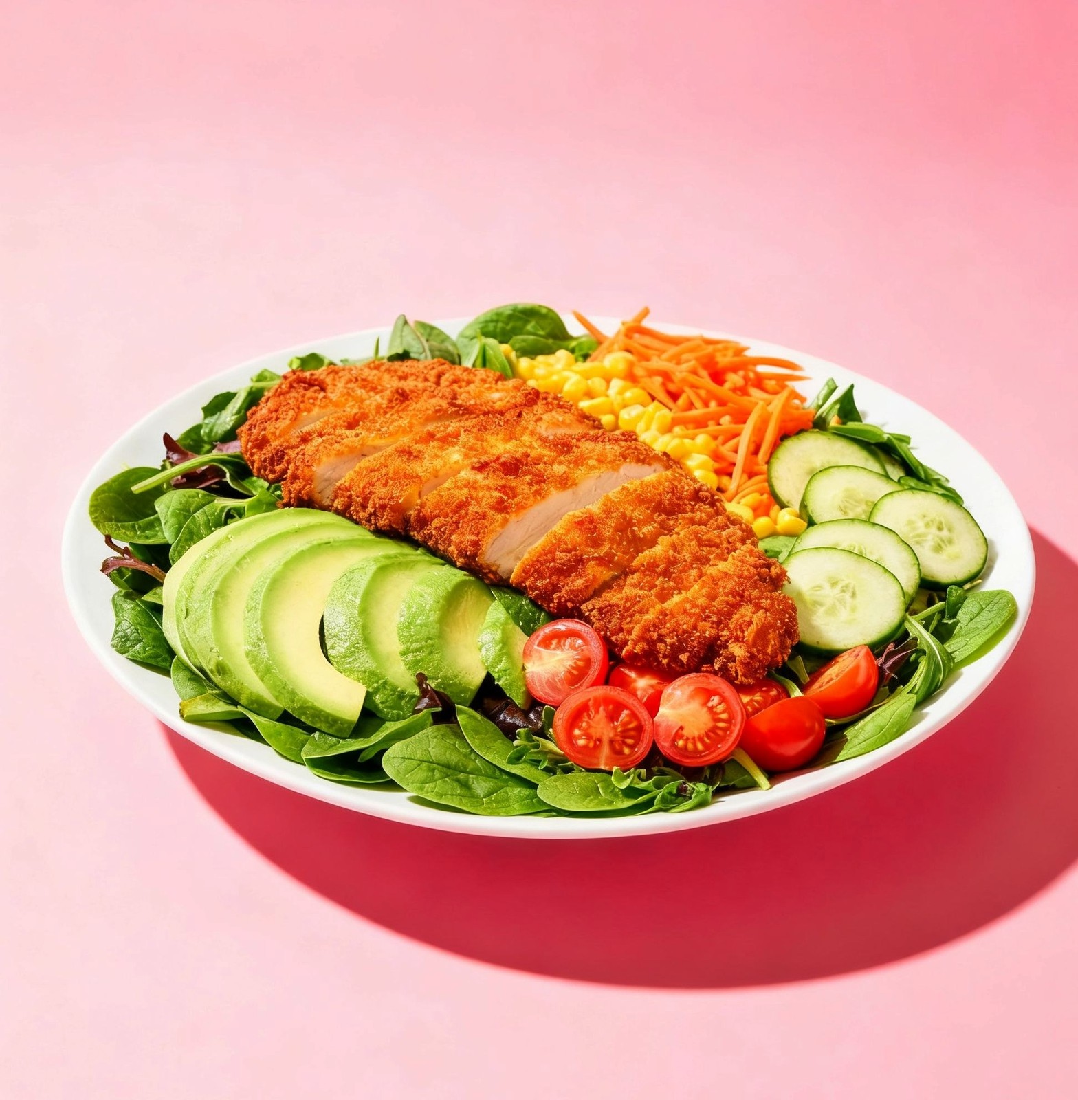 Chicken Cutlet Salad