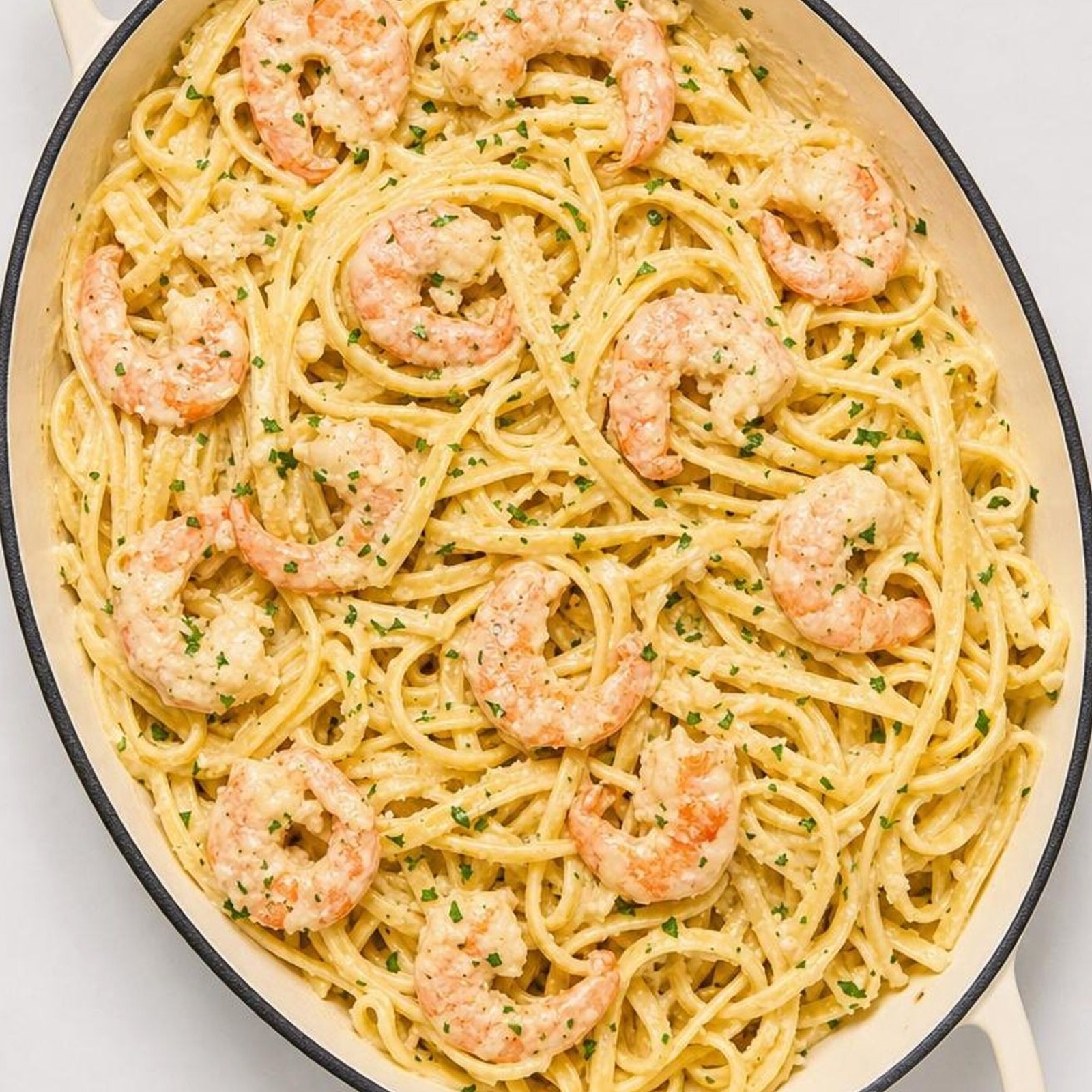 Shrimp Alfredo Pasta