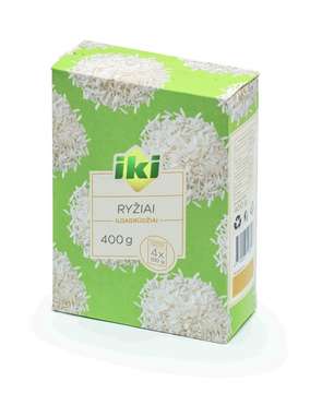 Ryžiai ilgagrūdžiai IKI, 400 g