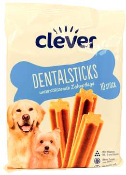 Šunų skanėstas DENTALSTICK CLEVER, 10 vnt.