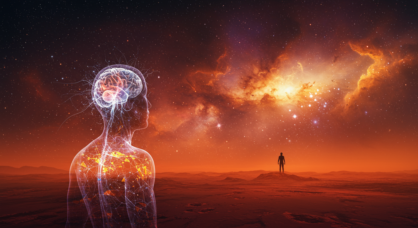 Imagen-Beyond the Stars: How AI and Advanced Technology Will Shape Humanity's Cosmic Future