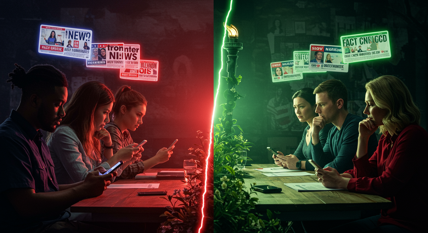 Imagen-Elite Corruption and Political Misinformation: Destiny Debates America's Political Future