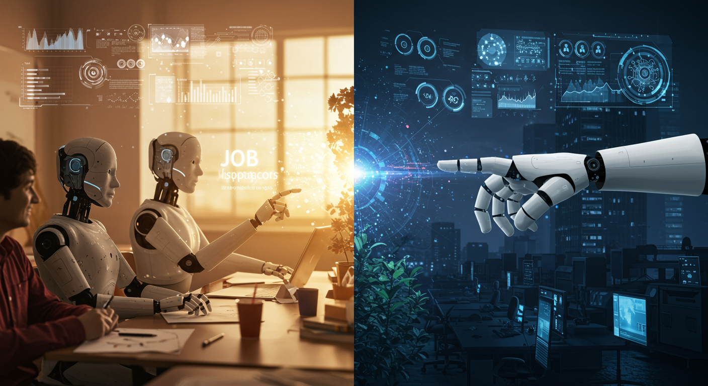 Imagen-Navigating AI's Future: Job Displacement and Human Agency in the Age of Artificial Intelligence